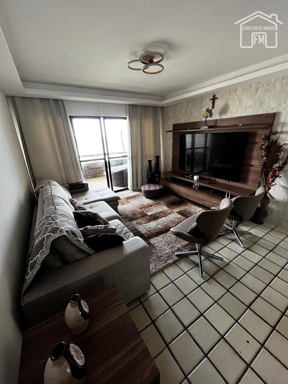 Apartamento à venda na Beira-Mar de Casa Caiada – Olinda/PE | Vista Permanente para o Mar | 157m²