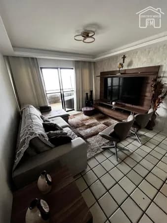 Apartamento à venda na Beira-Mar de Casa Caiada – Olinda/PE | Vista Permanente para o Mar | 157m²