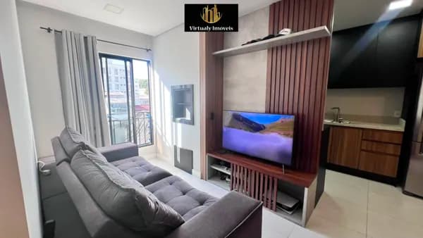 Apartamento mobiliado no Edifício Jardim das Nações em Balneário Camboriú