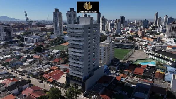 Apartamento no Edifício Lottus Residence no Centro de Itajaí