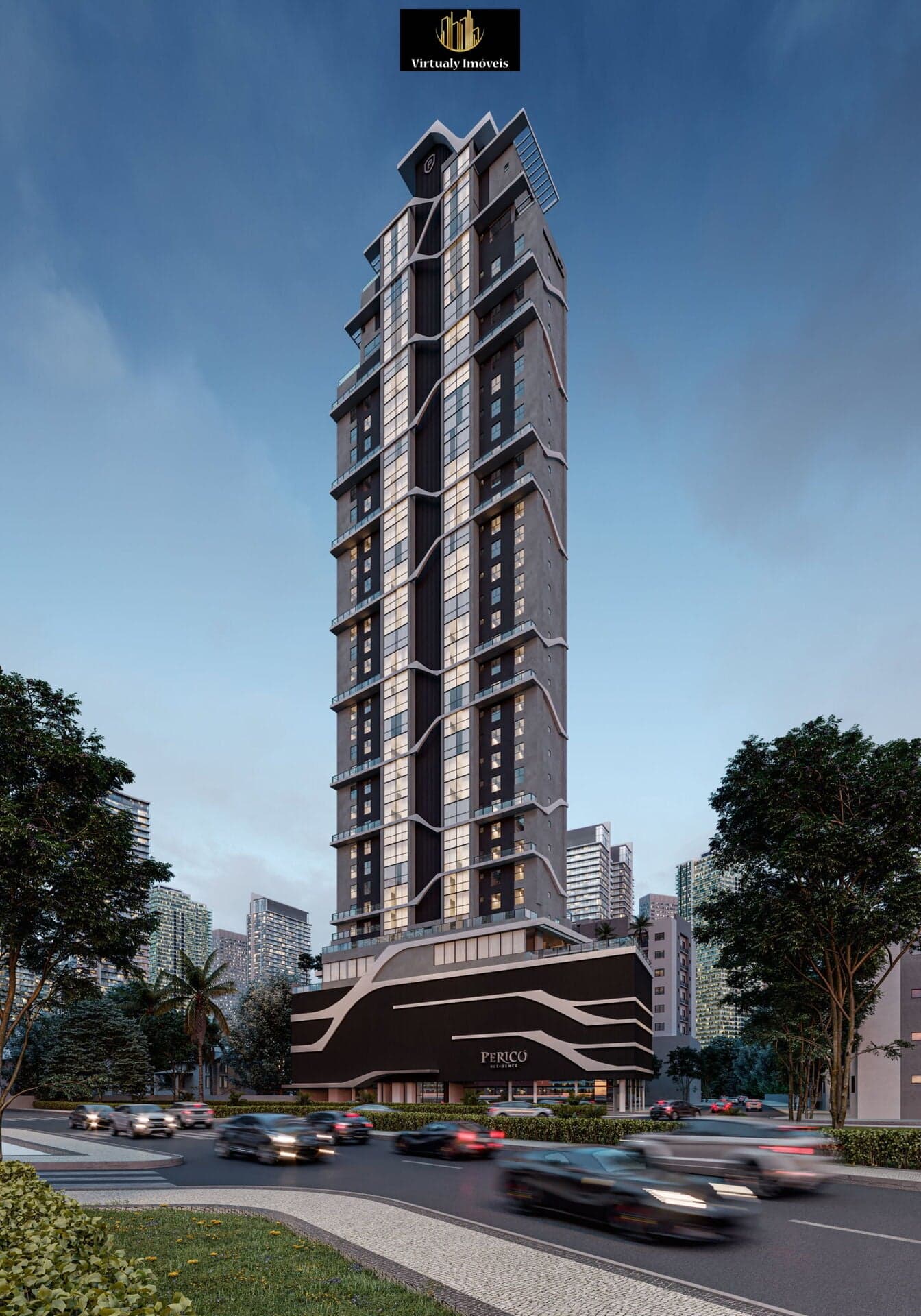 Apartamento com 04 suítes no Edifício Pericó Residence em Balneário Camboriú