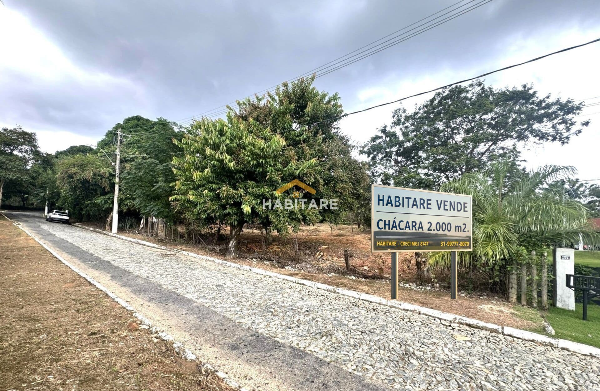 Chácara plana de 2.000 m² à venda no Quintas Jangada – Ibirité