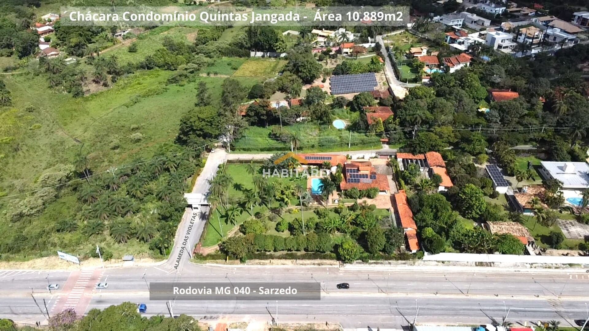 Chácara com 10.899 m² - Quintas da Jangada, Sarzedo/MG