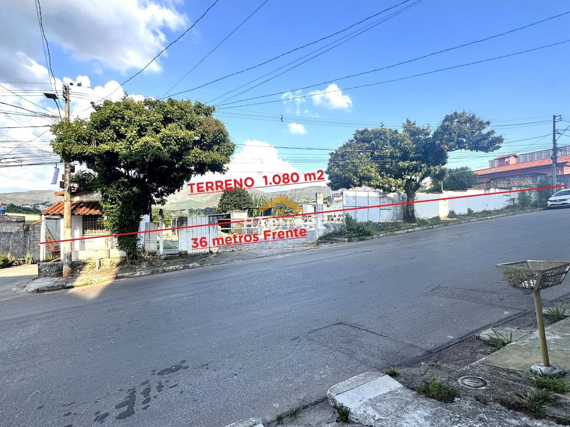 TERRENO COM 1.080 METROS - BOSQUE - IBIRITÉ