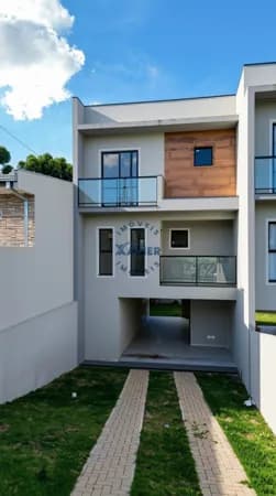 Sobrado 3 quartos (1 suíte) com churrasqueira no Itaboa