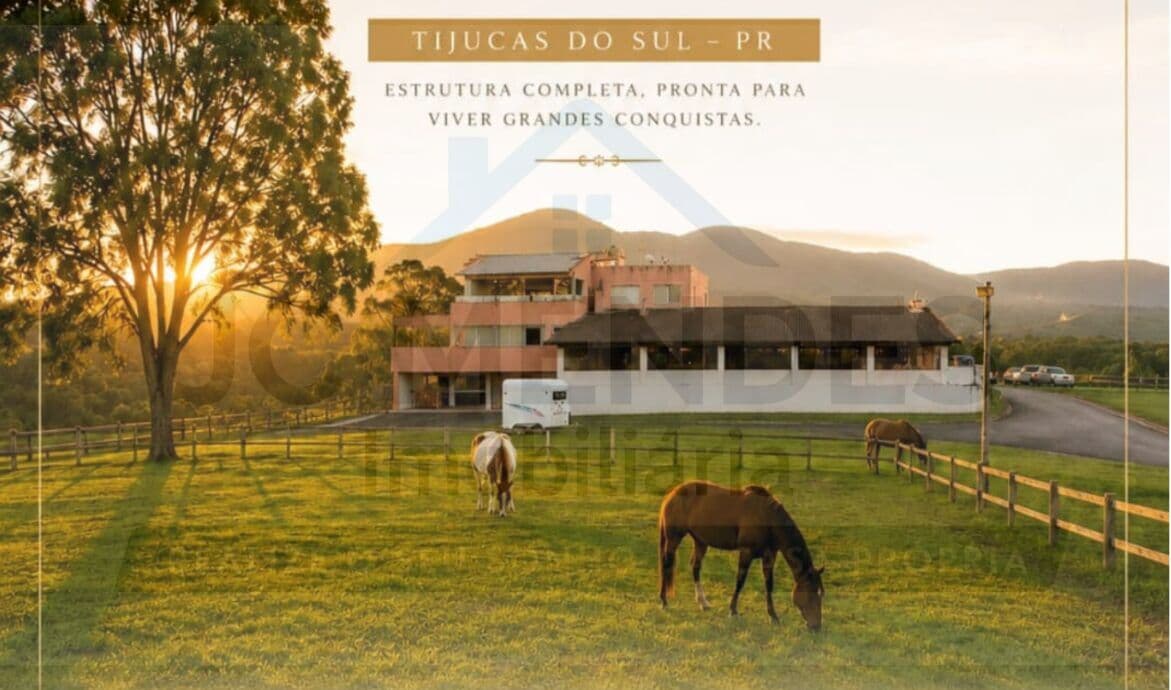 🏇 HARAS DE ALTO PADRÃO À VENDA – TIJUCAS DO SUL/PR 🌿