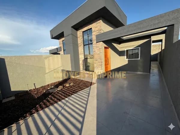 Casa NOVA à venda no bairro Cara-Cara 3 quartos - Ponta Grossa/PR
