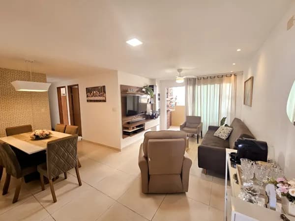 Lindo apartamento no Jardim Luna, andar alto!!!