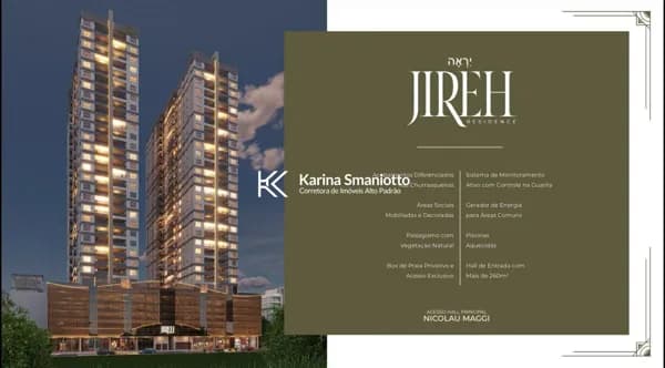 Sala comercial no empreendimento Jireh Residence