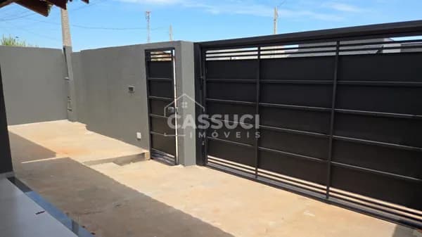 Casa 3 Quartos, Sala, Cozinha, Garagem coberta, Regissol 2, Mirassol