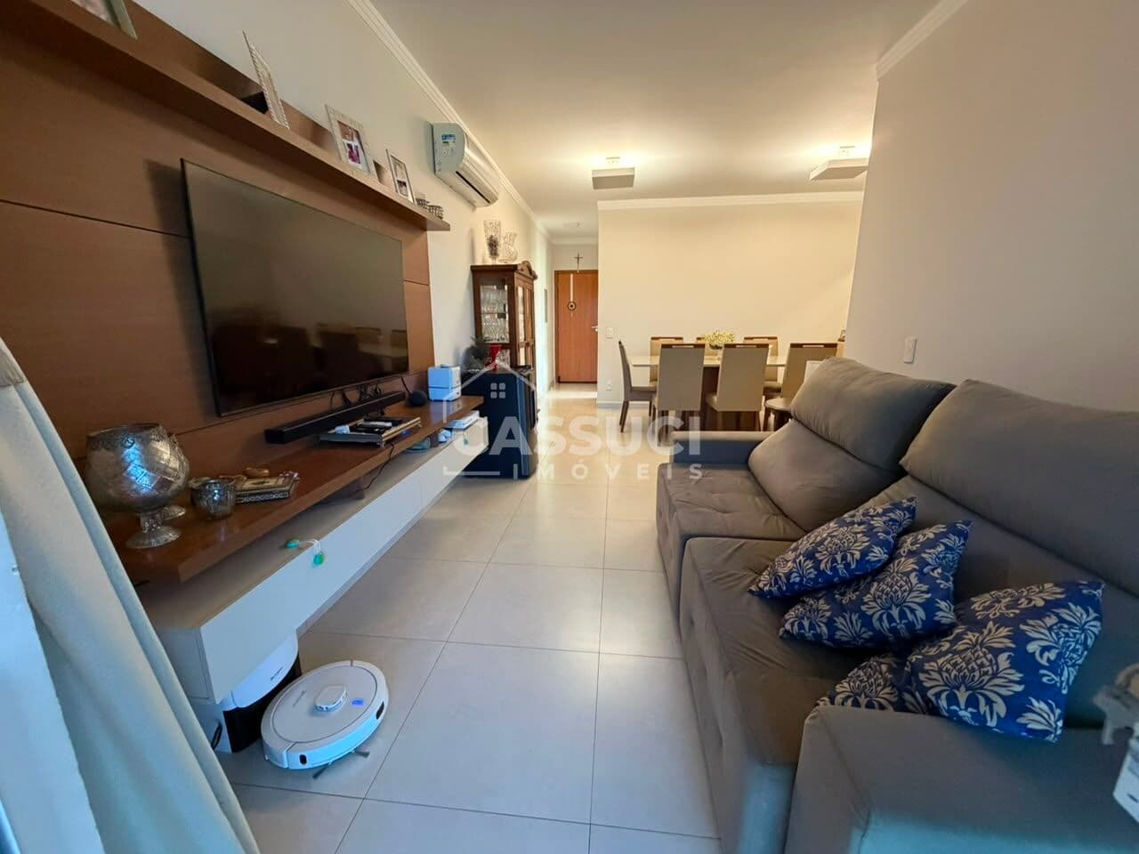 Apartamento no Centro em Mirassol, 3 quartos sendo 1 suíte