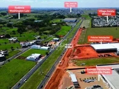 Terreno à venda no bairro Parque dos Buritis em Mirassol-SP.
