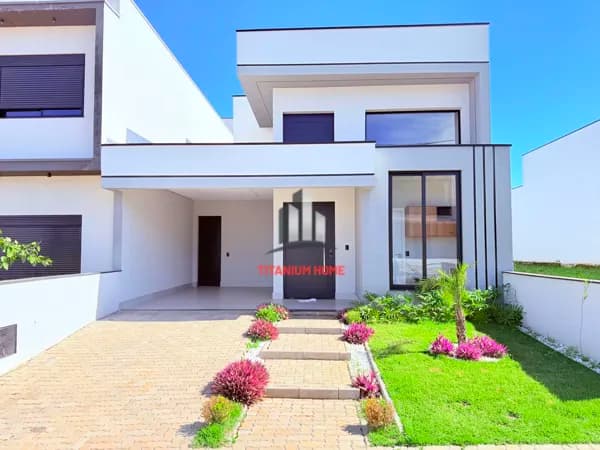 Casa terrea 3 dorm sendo 1 suite no condominio Lirios em Paulinia
