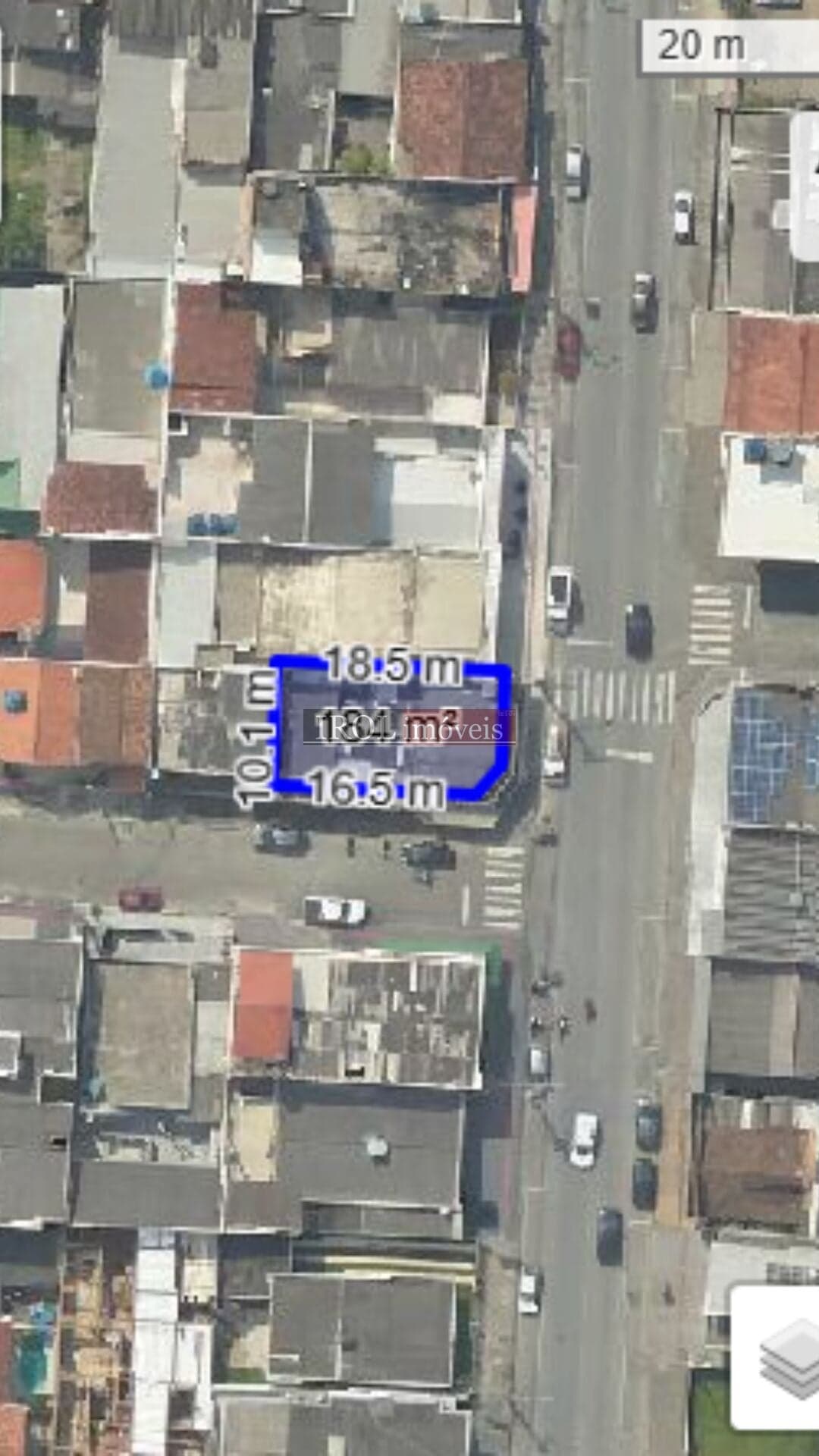 TERRENO DE ESQUINA NA RUA INDAIAL – ITAJAÍ/SC