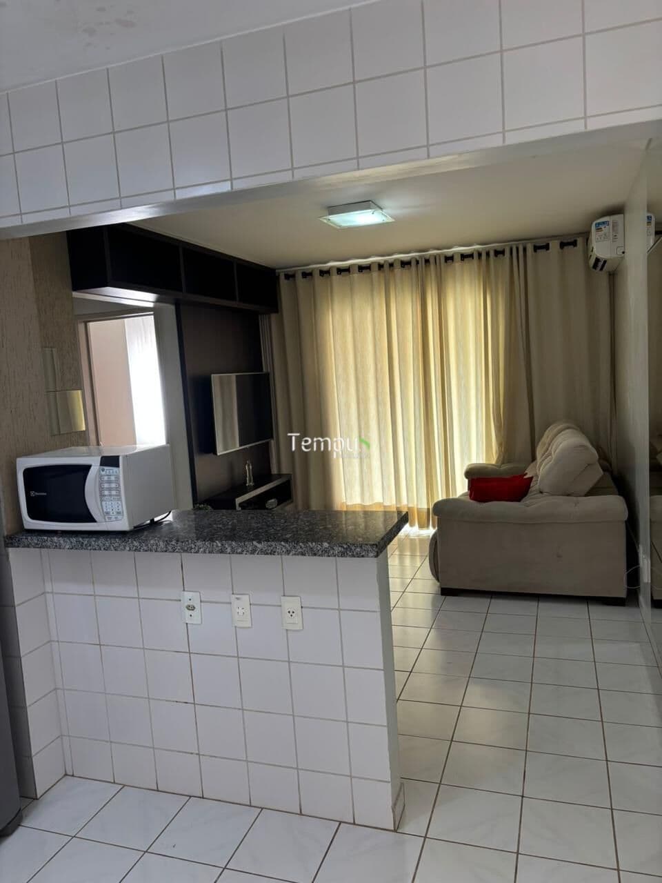 Aluguel Apartamento Mobiliado, Condomínio Safira, 2 quartos, em Residencial Eldorado, Goiânia/GO