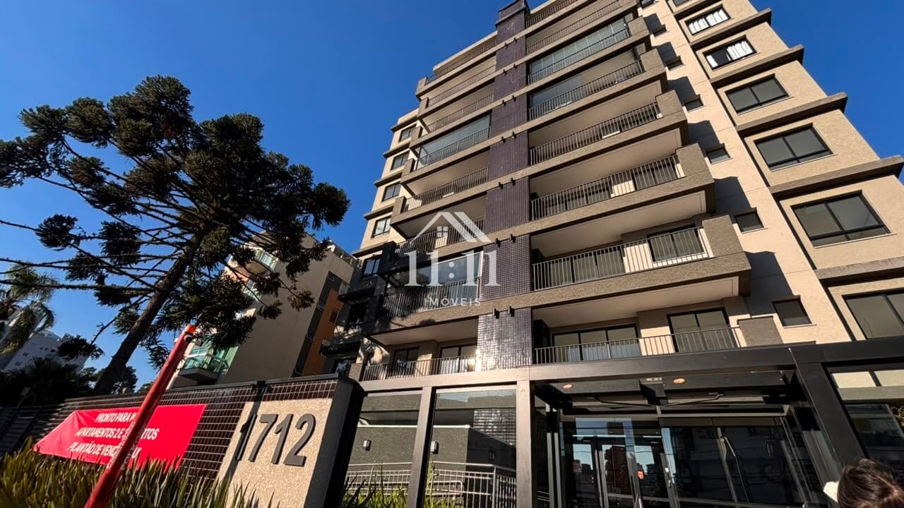 Apartamento com 2 quartos mobiliado no Juvevê, em Curitiba