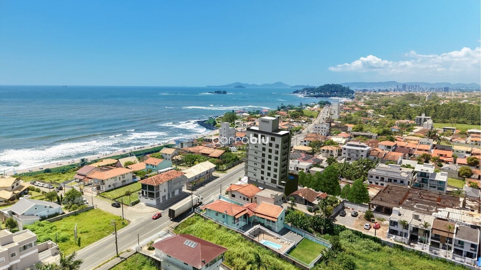 Apartamentos de 2 e 3 suítes com vista para o mar no bairro Itajubá – Barra Velha/SC.