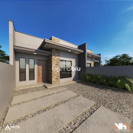 Casa com 2 dormitórios (1 suíte), 50,00m² no bairro São Cristóvão - Barra Velha/SC.