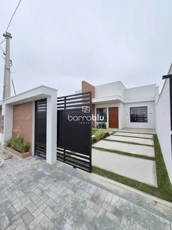 Casa 2 quartos (1 suíte) 80,00m² com ótimo acabamento - Nova Barra Velha - Barra Velha/SC