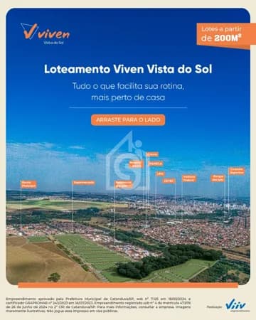 Viven Vista do Sol - Lotes 200 m²