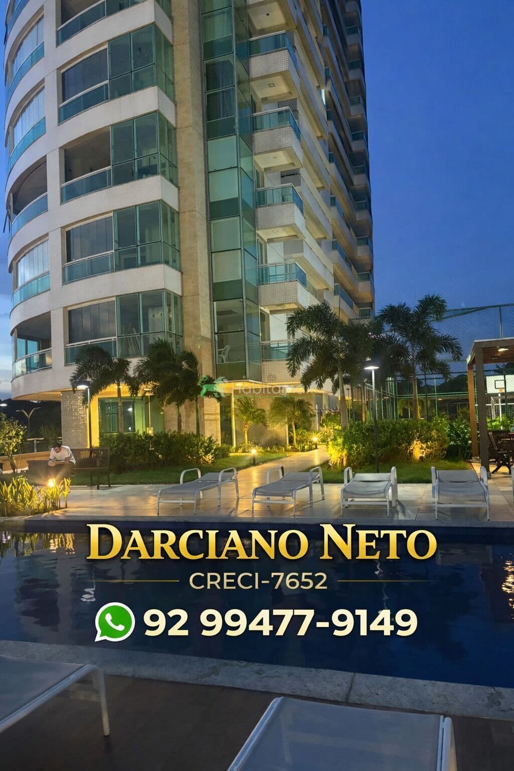 ✨VENDA | APARTAMENTO DE ALTO PADRÃO 100% MOBILIADO – RESIDENCIAL VISION | PONTA NEGRA ✨