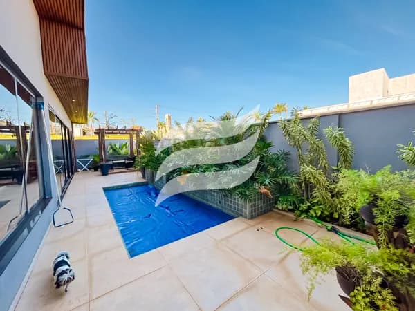 Casa 03 quartos e com piscina à venda no condomínio Royal Boulevard, Araçatuba/SP
