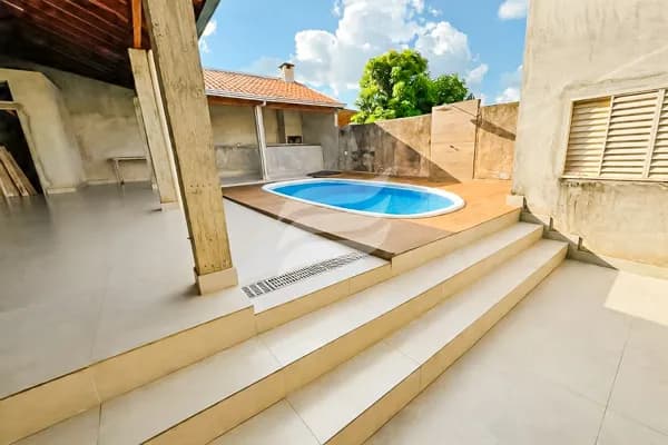 Casa com 2 quartos, sendo uma suíte, no Bairro Umuarama, Araçatuba/SP