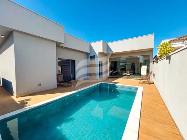 Casa 03 suítes e com piscina à venda no condomínio Habiana 2, Araçatuba/SP