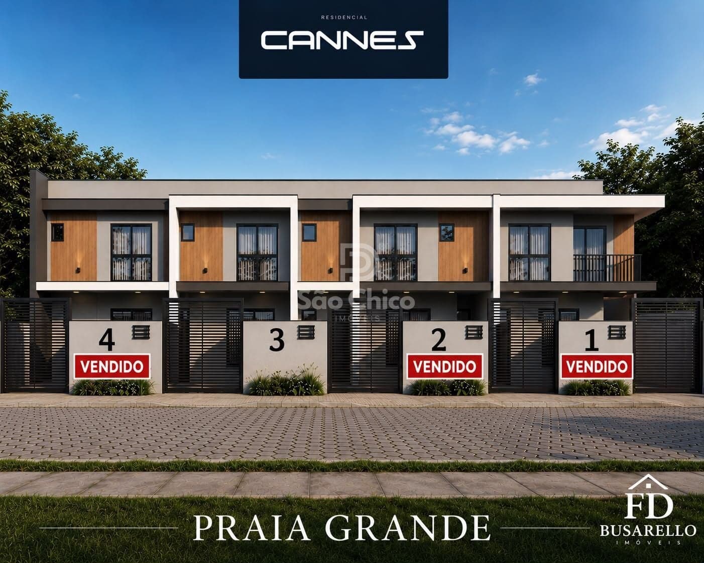RESIDENCIAL CANNES UNIDADE 03 - ÚLTIMA UNIDADE!
