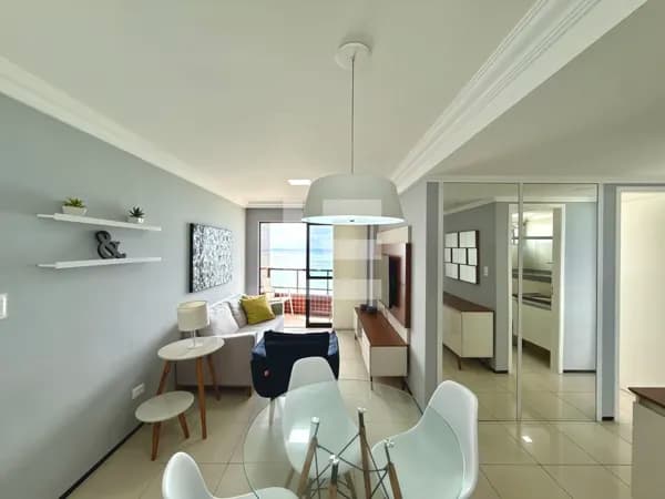 Edf. Portal dos Corais | Apartamento mobiliado com vista-mar para alugar em Boa Viagem