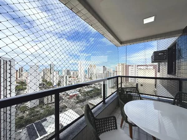 Edf. Valdemar de Oliveira | Apartamento à Venda em Boa Viagem com 110m² | 3 Quartos | Lazer completo