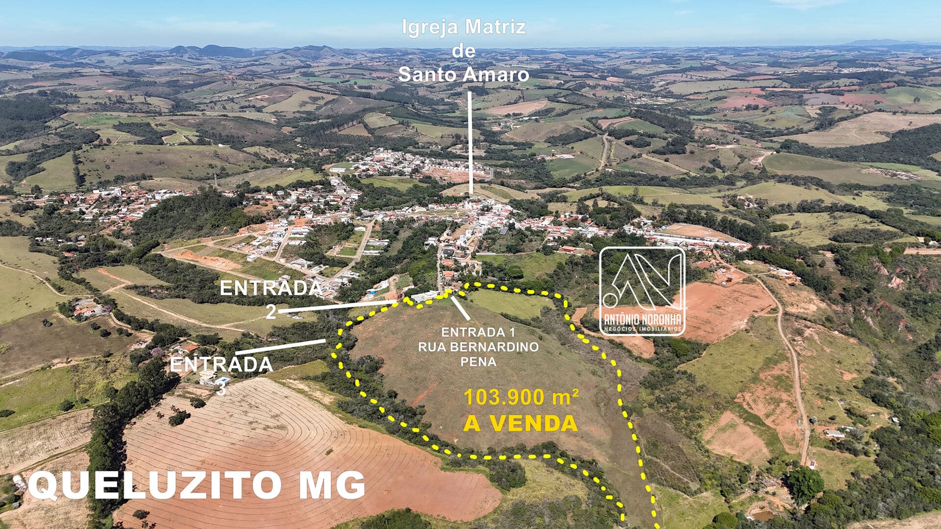 Lote/Terreno em Queluzito - Centro