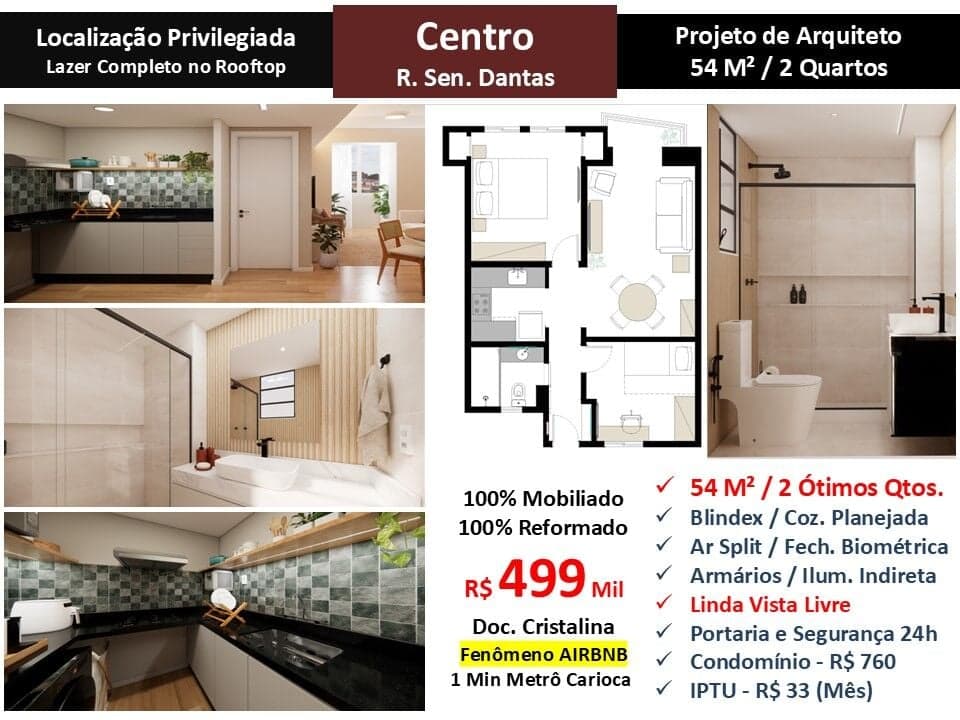 Apto Centro Senenador Dantas 54M²
