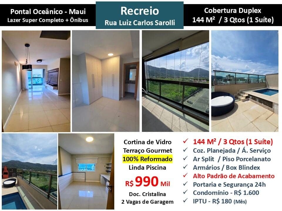 Cob Recreio Pontal Maui 144M² 3