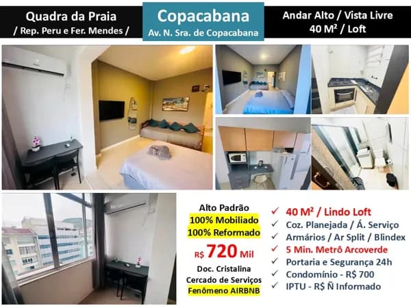 Apto Copacabana N.S. de Copacabana 40M² 6