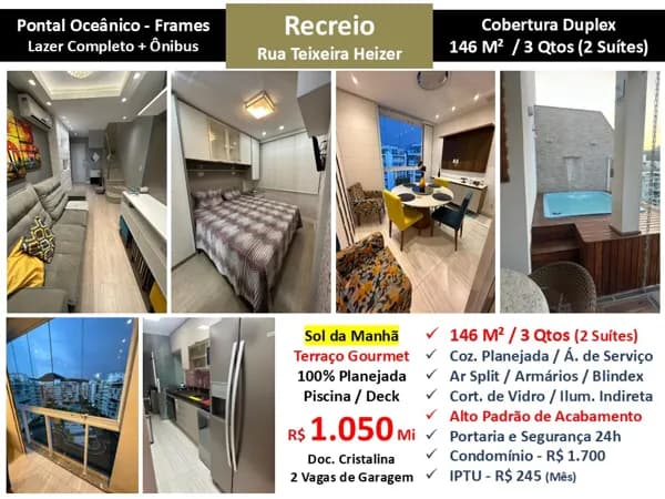 Cob Recreio Pontal Frames 146M²
