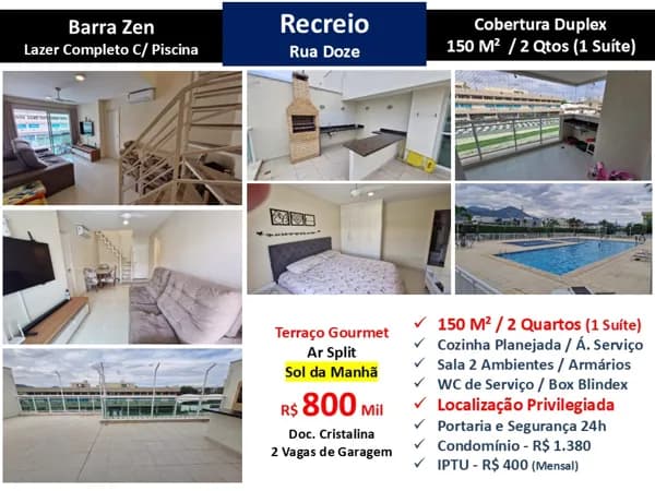 Cob Recreio Barra Zen 150M²