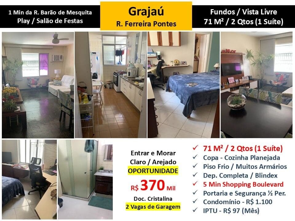 Apto Grajaú Ferreira Pontes 71M²