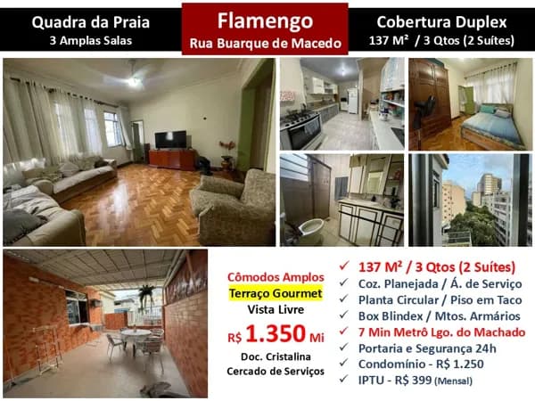 Cob Flamengo Buarque de Macedo 137M²