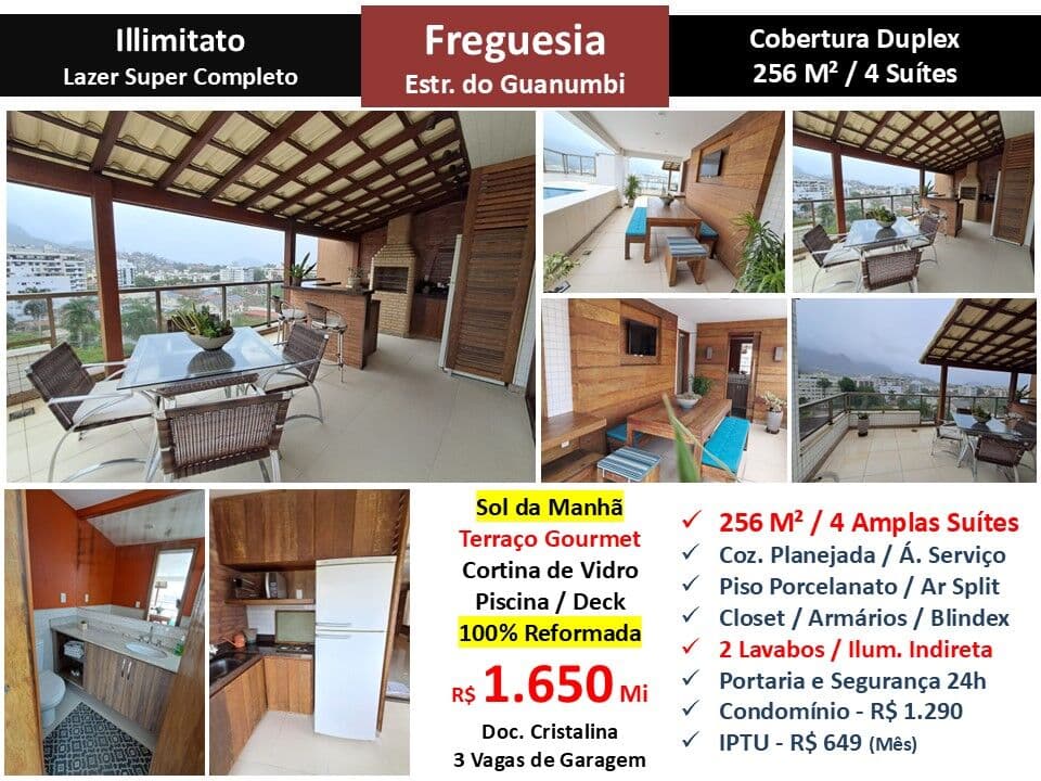 Cob JPA Freguesia Illimitato 256M² 2