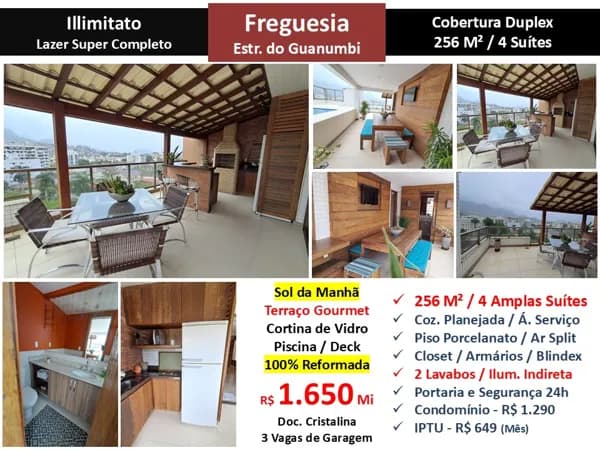 Cob JPA Freguesia Illimitato 256M² 2