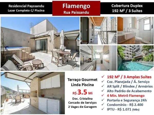 Cob Flamengo Residencial Payssandu 192M²