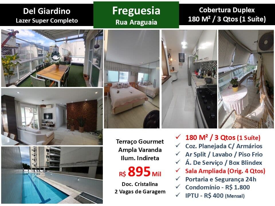 Cob JPA Freguesia Araguaia Del Giardino 180M²