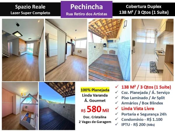 Cob JPA Pechincha Spazio Reale 138M²