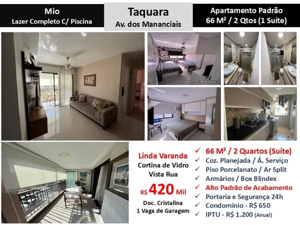 Apto JPA Taquara Mio 66M² 5