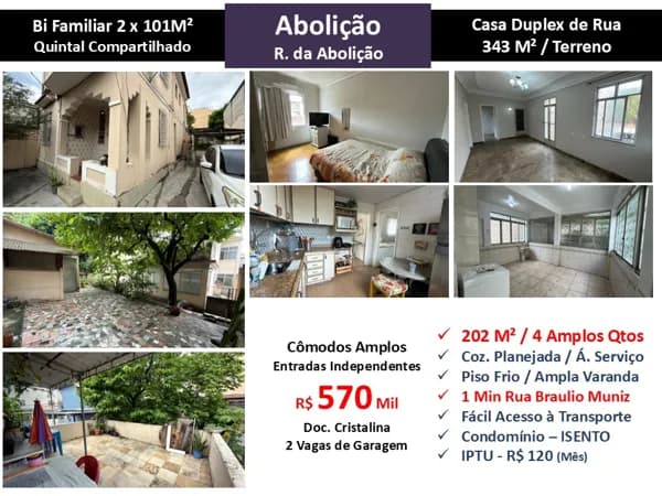Casa Abolição 202M²