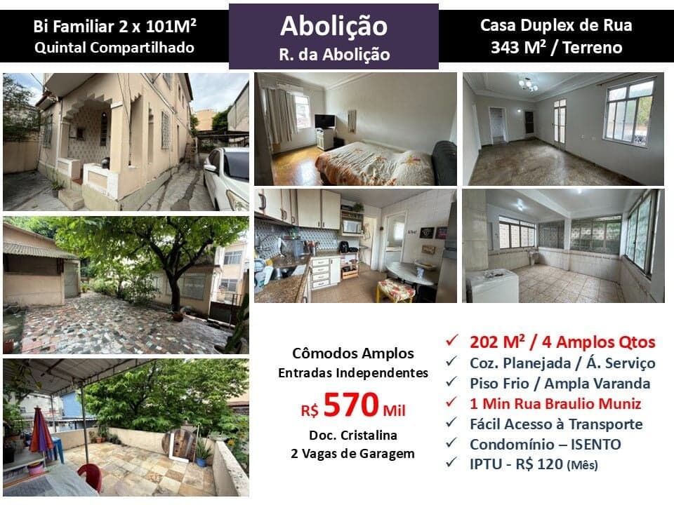 Casa Abolição 202M²