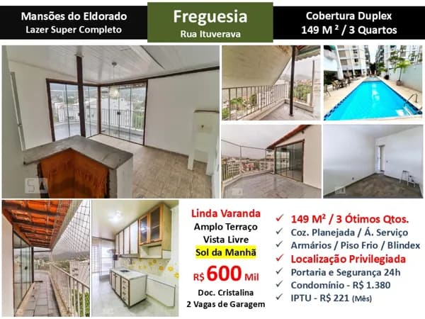 Cob JPA Freguesia Ituverava Mansões do Eldorado 149M²