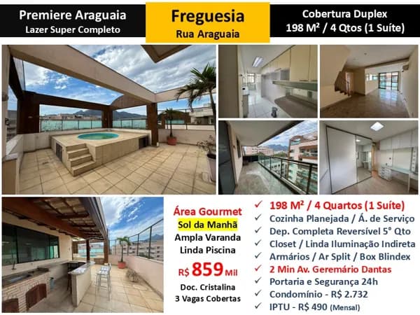 Cob JPA Freguesia Premiere Araguaia 198M²