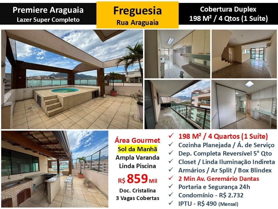 Cob JPA Freguesia Premiere Araguaia 198M²